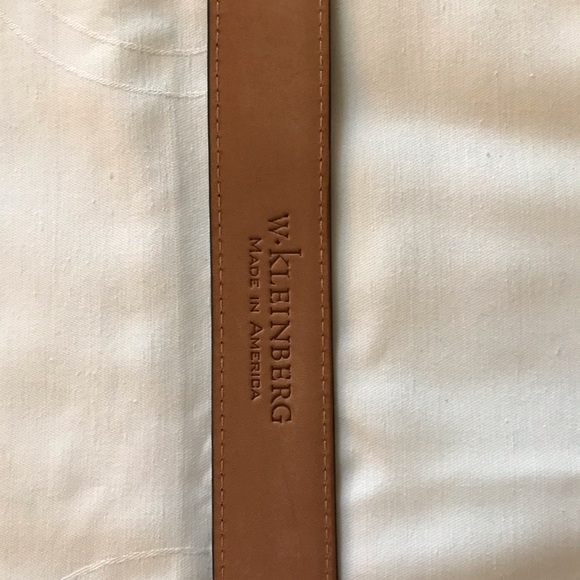 W.KleinbergGenuine Alligator Leather Belt - Picture 3 of 5
